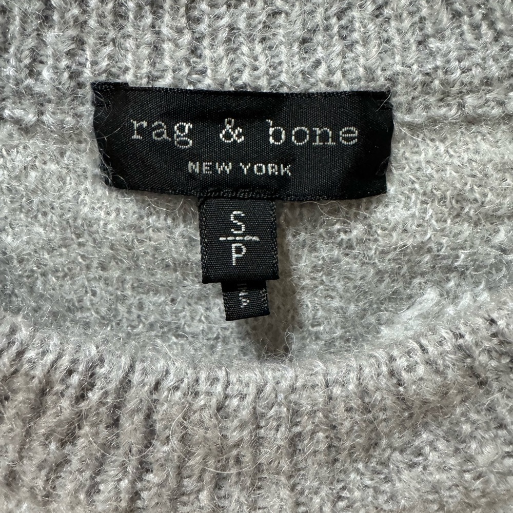 Patterned Mohair Rag & Bone Sweater - Picture 3 of 4